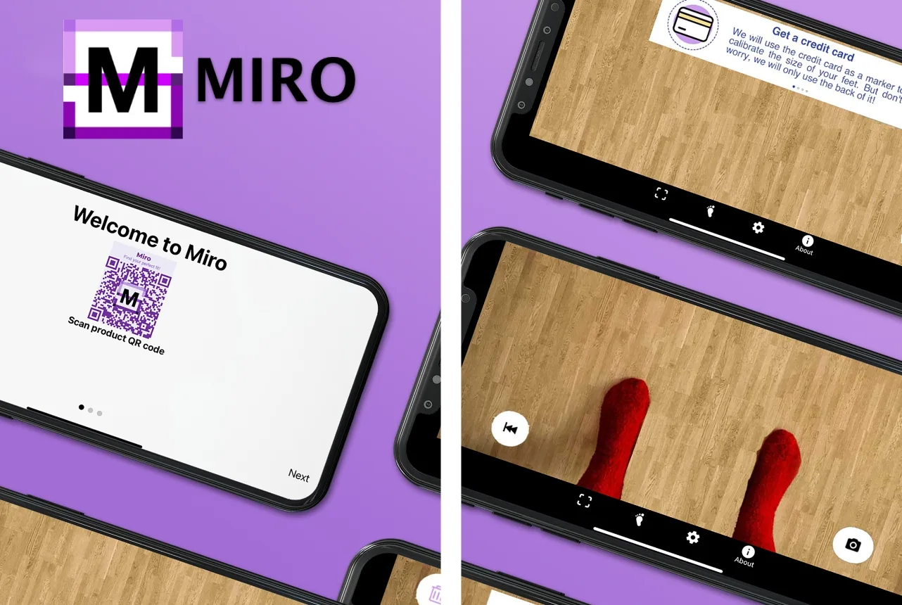 MIRO — E-commerce project by Visian Systems